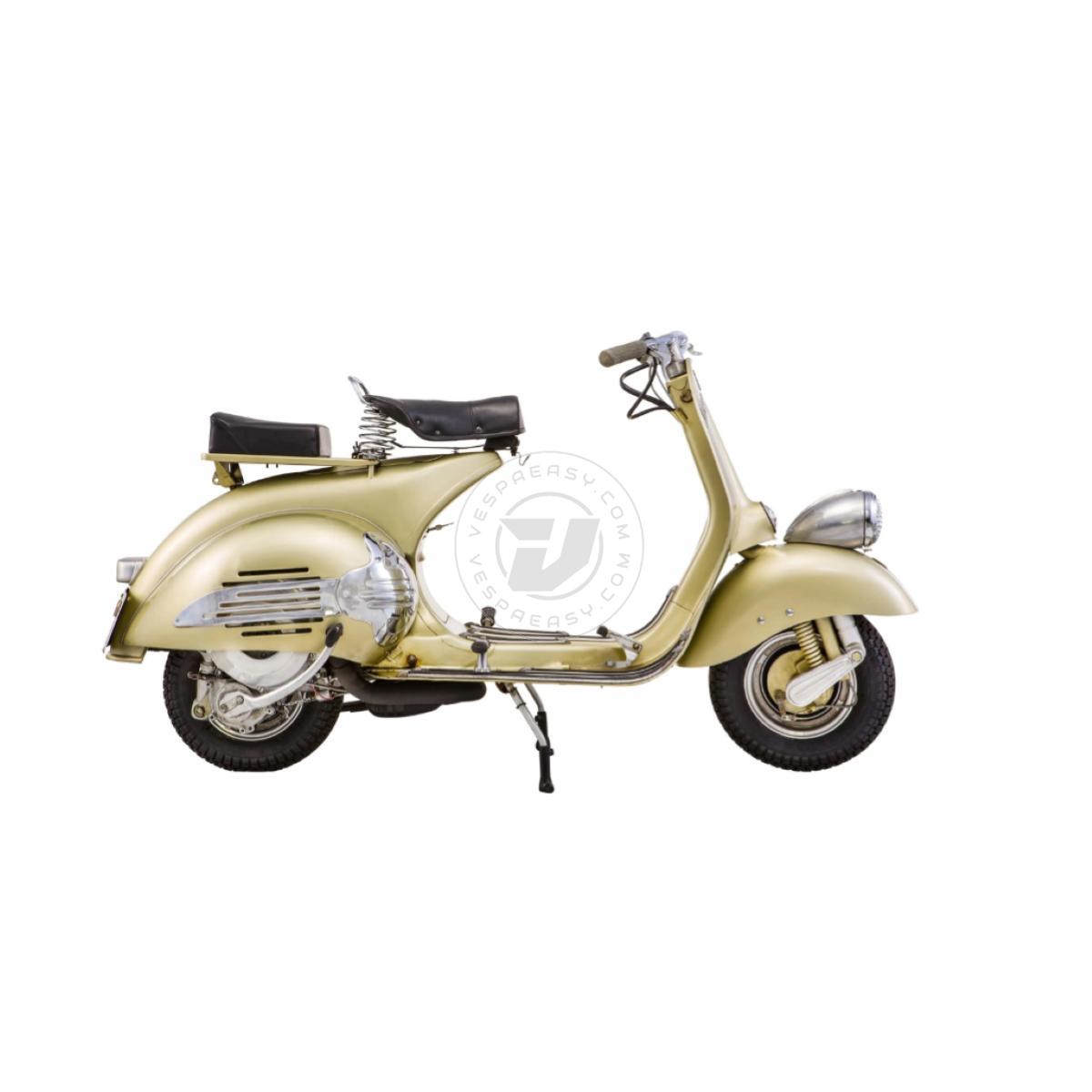 Marmitta SIP ROAD Vespa 125 VM1T-2T, VN1T-2T, 150 VL, 150 VB1T - con due tubi terminali cromati