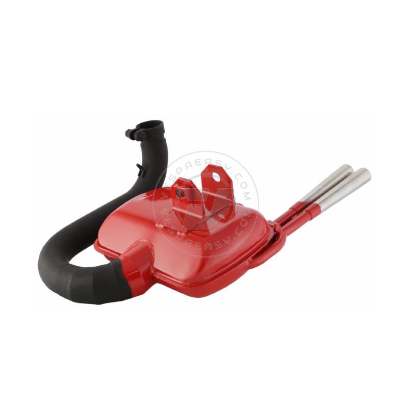 Marmitta SIP ROAD 2.0 "Sport Style" Vespa PX125-150, TS - Rossa