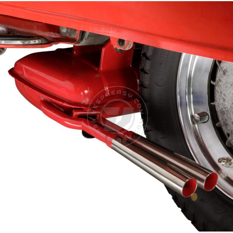 Marmitta SIP ROAD 3.0 "Sport Style" Vespa PX 200, Rally 180-200