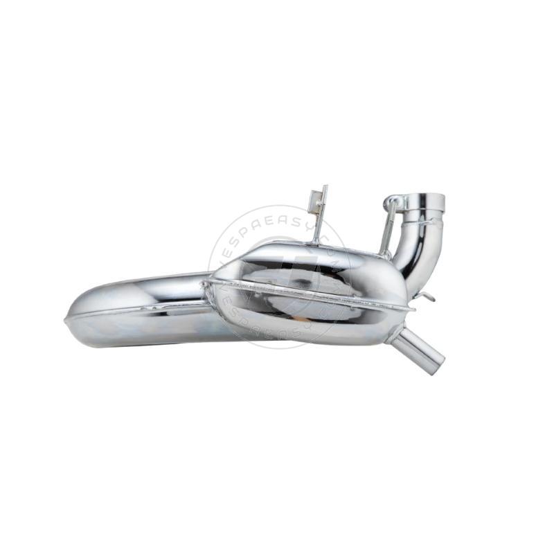 marmitta scarico espansione racing sip road 3.0 cromata cromato piaggio vespa px 80-100-125-150