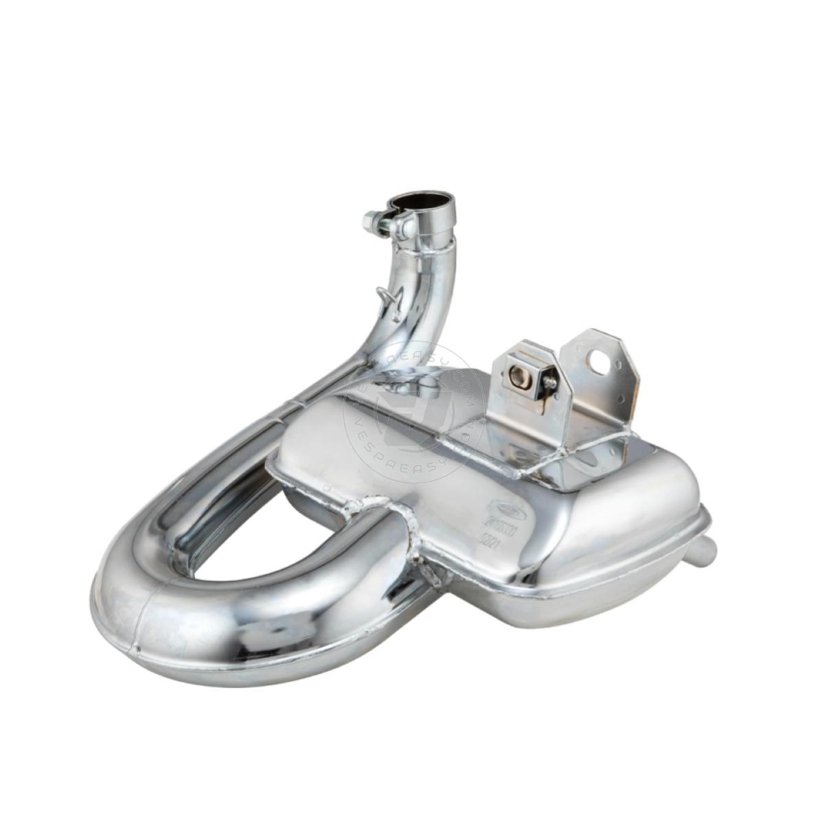 marmitta scarico espansione racing sip road 3.0 cromata cromato piaggio vespa px 80-100-125-150