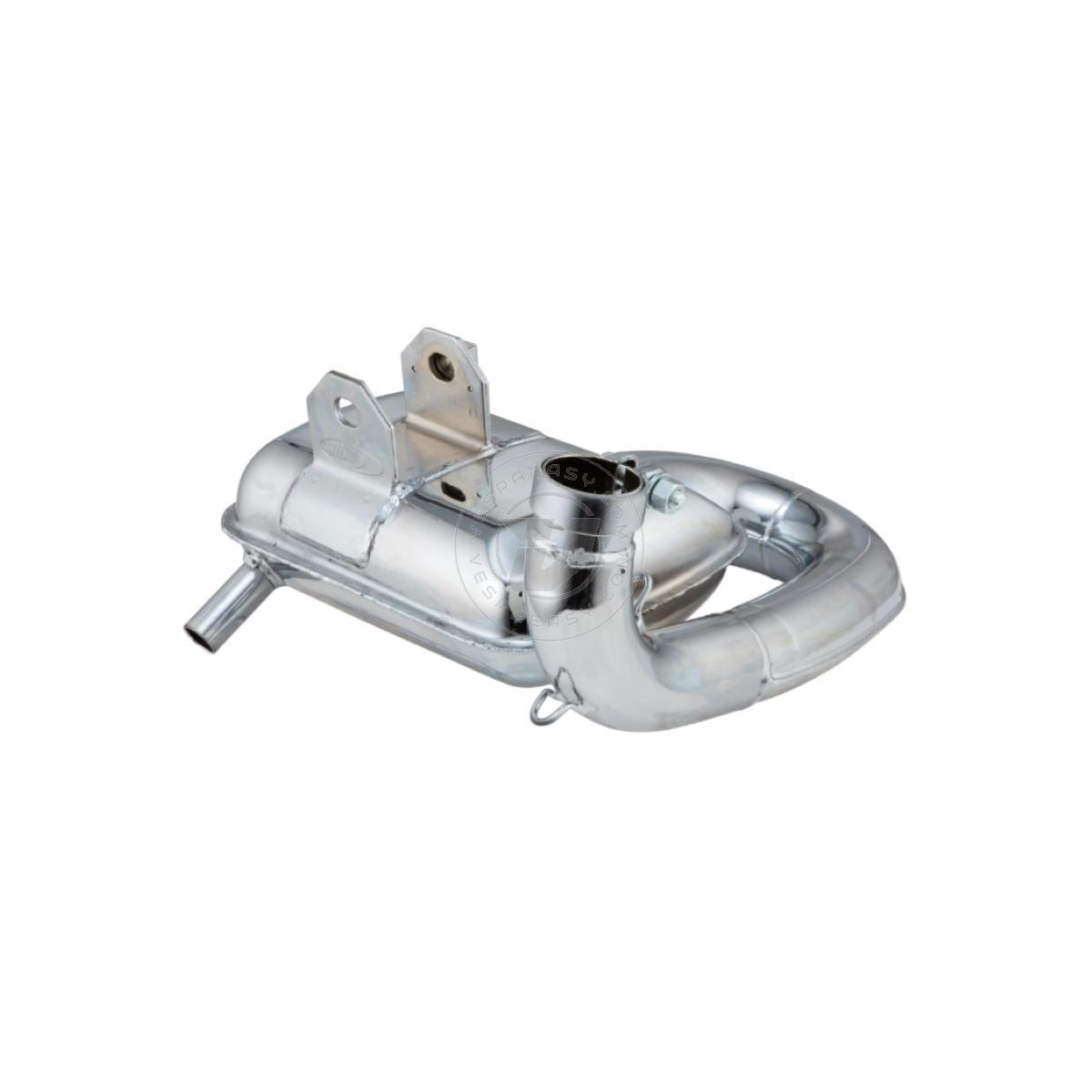 marmitta scarico espansione racing sip road 3.0 cromata cromato piaggio vespa px 80-100-125-150