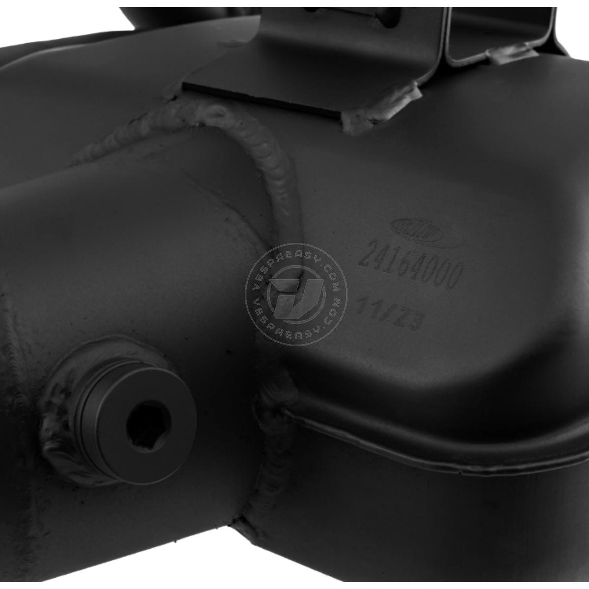 Marmitta racing SIP ROAD XL Viper Box per Vespa 125 VNA-TS, 150 VBA-Sprint, PX80-150, PE/Lusso 