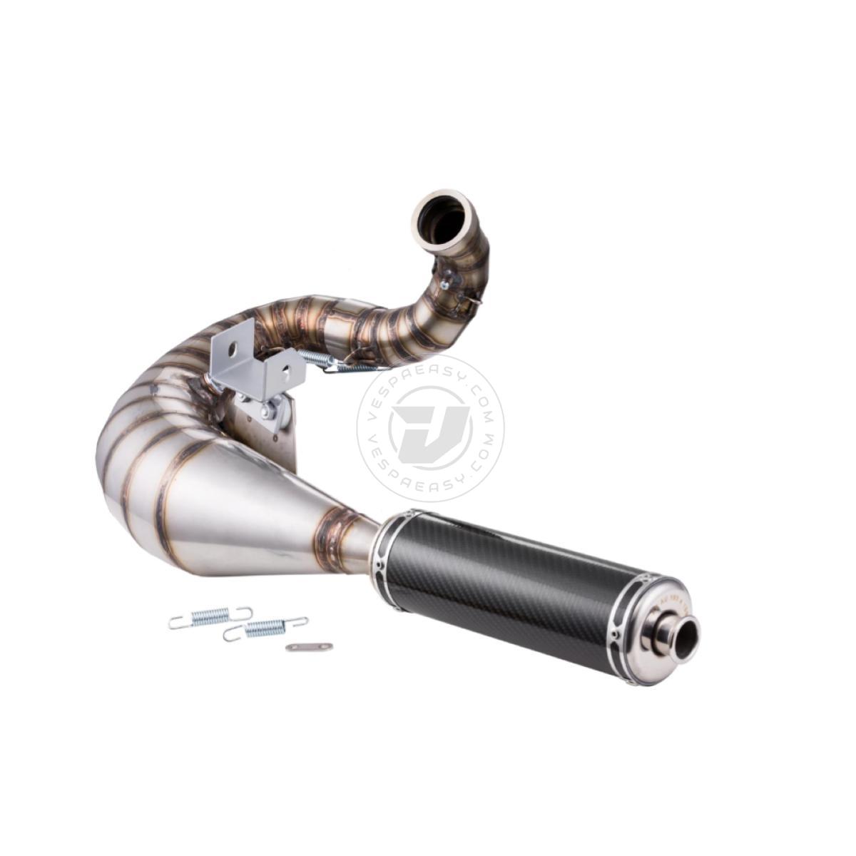 Marmitta racing SIP Performance R2 Design by NORDSPEED per Vespa 200 Rally/P200E/PX200 E/Lusso ->'94/Cosa 1 200