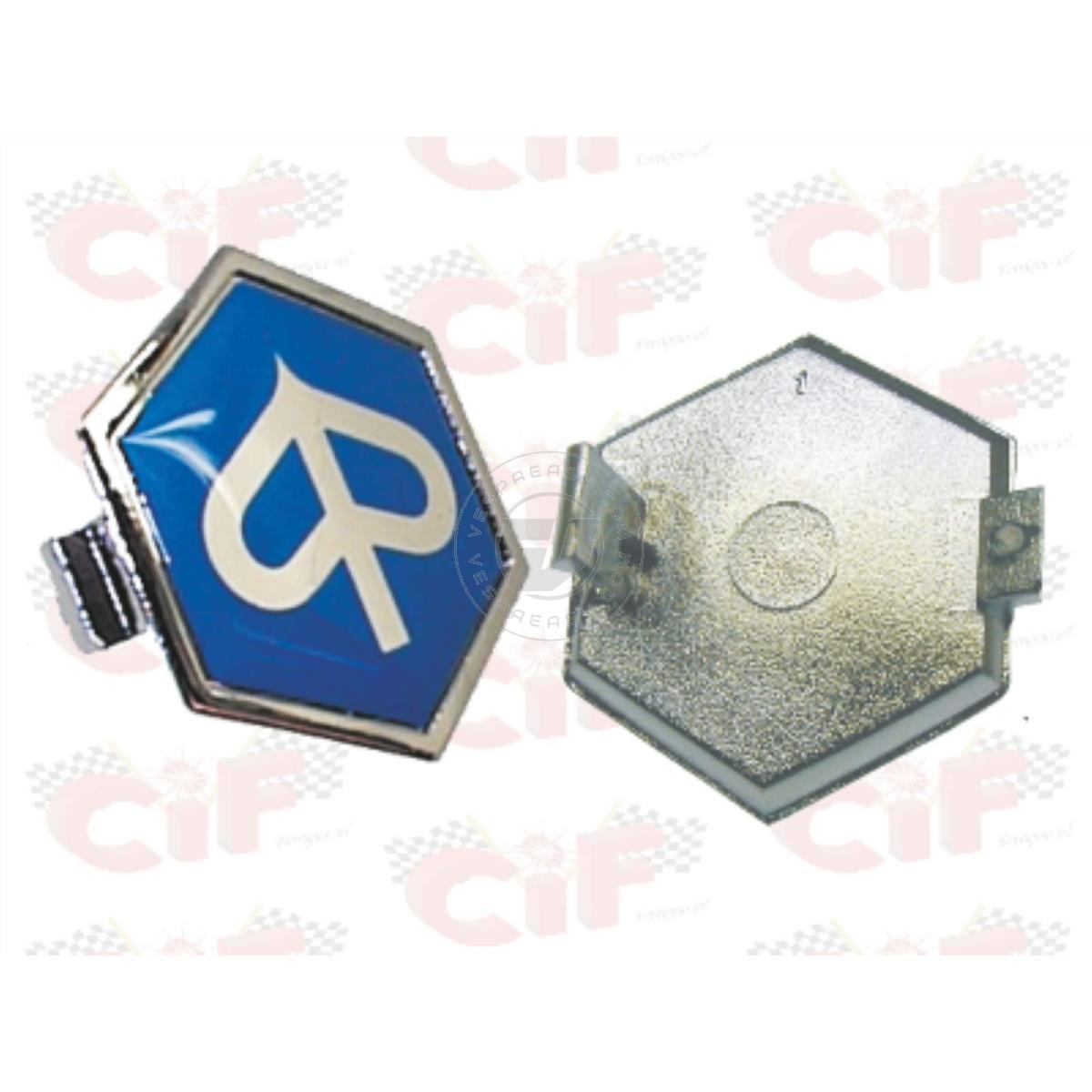 SCUDETTO PIAGGIO RESINATO INCASTRO VESPA PK PX SCOOTER 5785-R