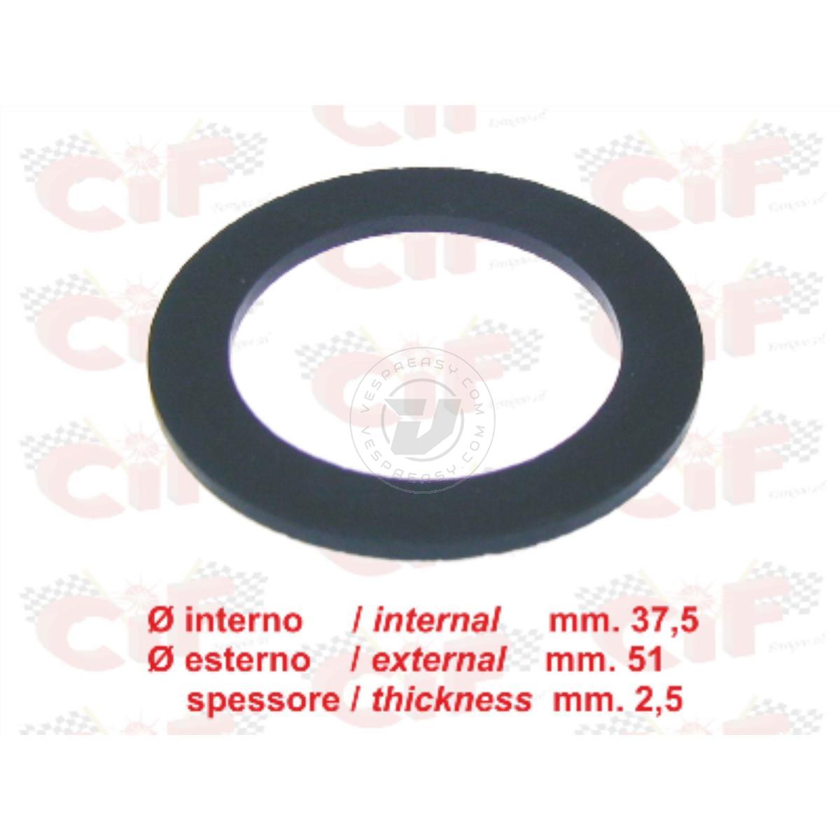 GUARNIZIONE TAPPO SERBATOIO  BENZINA VESPA