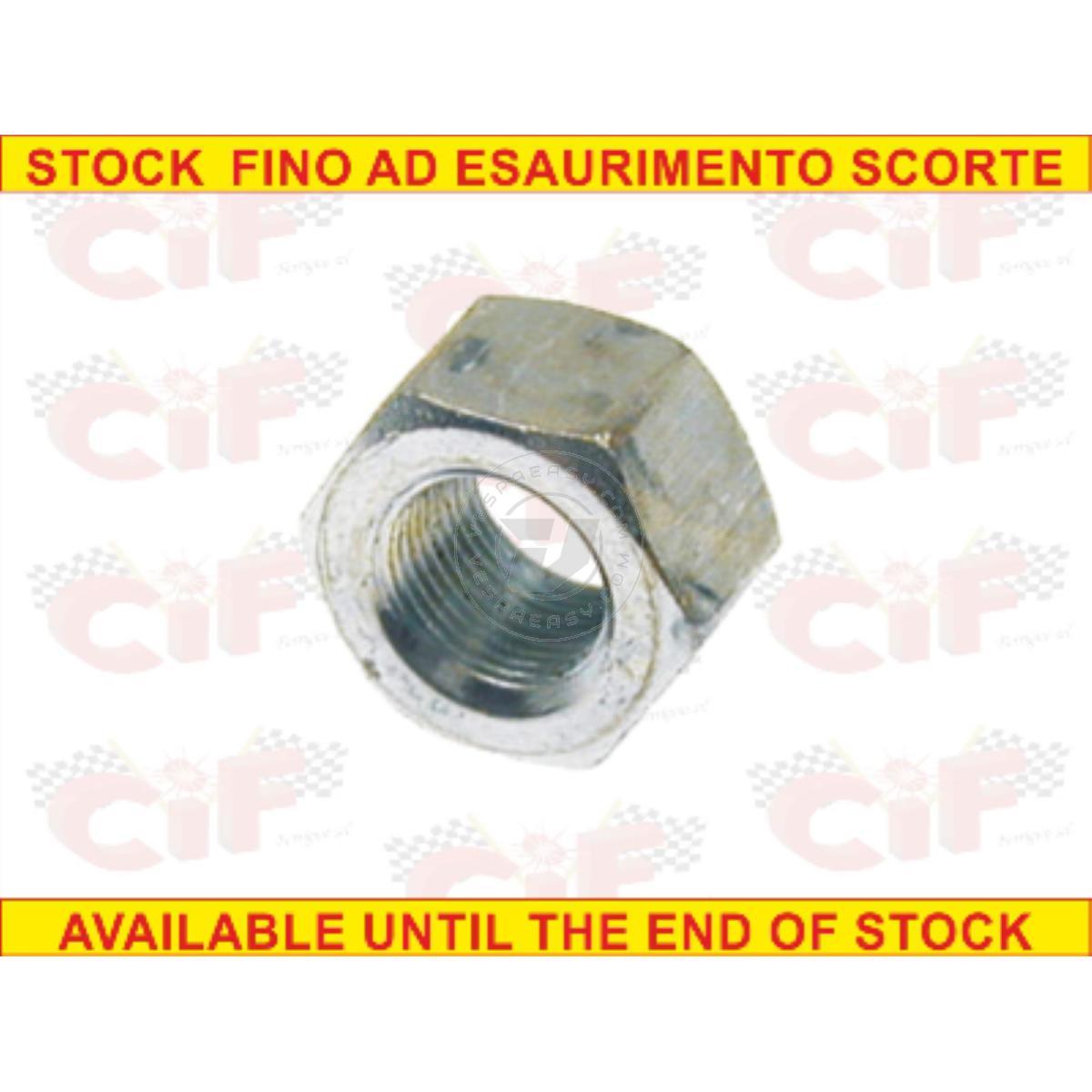 DADO ALTO M 12 PER ASSE RUOTA