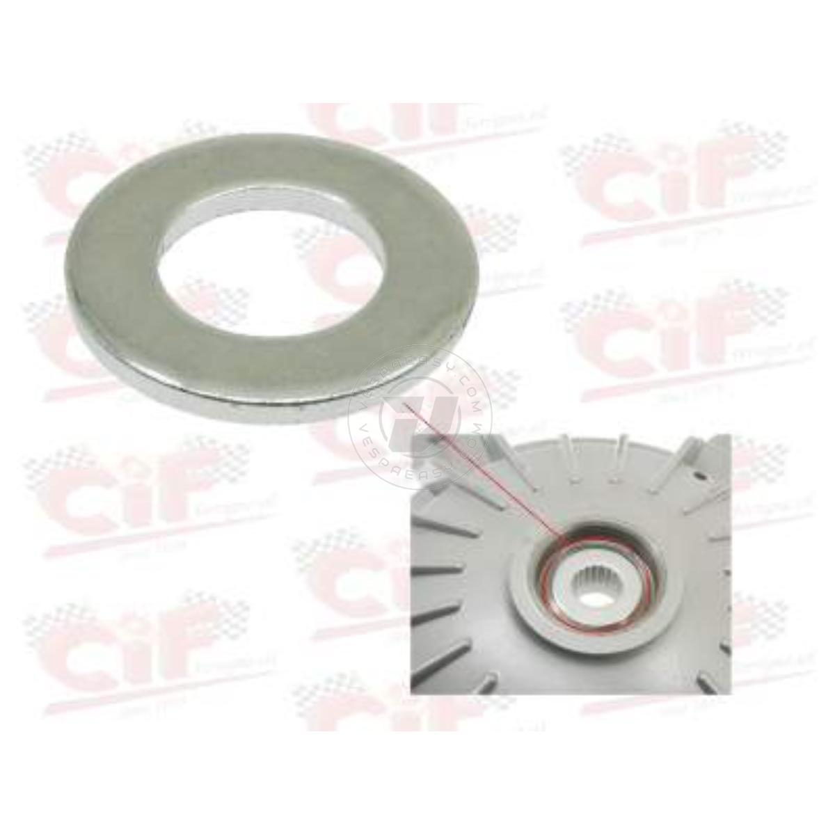 Rondella piana per dado Tamburo anteriore Vespa 50 Special 125 ET3 Primavera pk