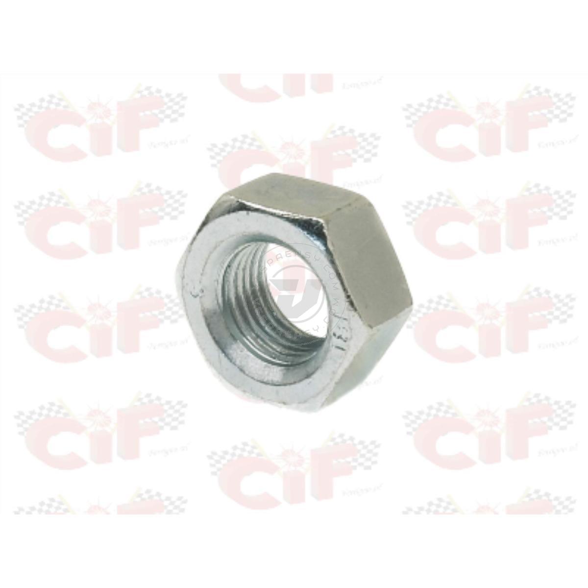 Dado fissaggio volano M12x1,25mm chiave 19 per Vespa 50/80/125/150/200 PX-PE-PK