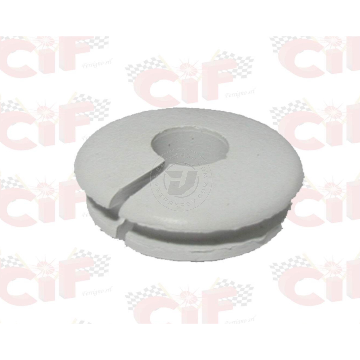 Gommino GRIGIO asta rubinetto benzina Vespa 50, 90, ET3, Primavera, PK